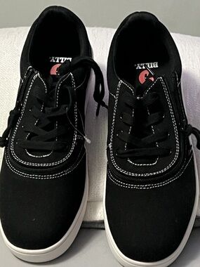 Billy Sneakers II . Lace up. Zipper/ Black/ Size 12M.
